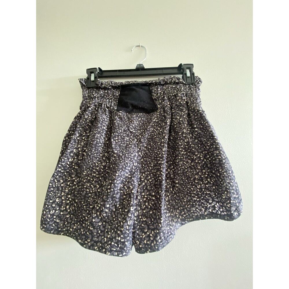 NEW Free People movement the way home leopard print Athletic Run shorts MED lulu - Picture 5 of 5